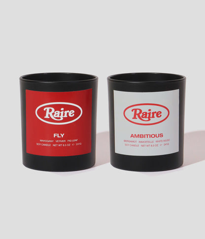 Raire Fly & Ambitious Candle Set